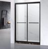 MX-822 All Edges In Marre Black Shower Screen